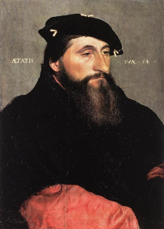 HOLBEIN, Hans the Younger Portrait of Duke Antony the Good of Lorraine sf France oil painting art